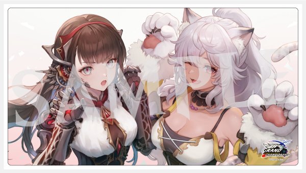 画像1: プレイマット森羅鋼鉄 応援イラスト (1)