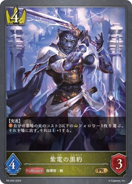 画像1: 紫電の黒豹PR/【ロイヤル】《PR-200》 (1)