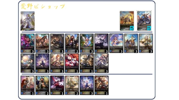 画像1: 【デッキ販売】荒野ビショップ (1)