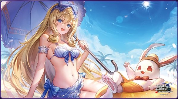 画像1: プレイマット『不思議な青空・アリス(GCS姫路)』 (1)