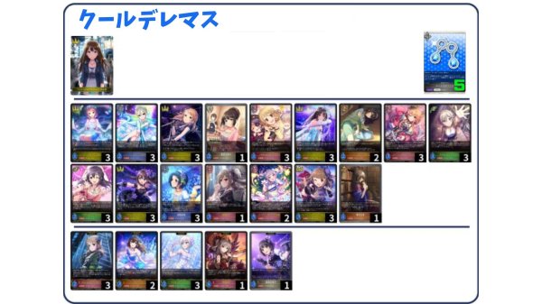 画像1: 【デッキ販売】クールデレマス (1)