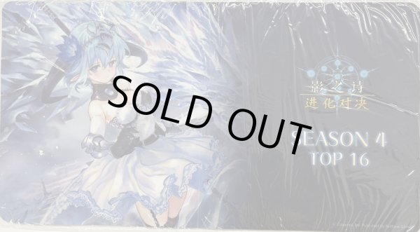 画像1: プレイマット 『銀氷のドラゴニュート・フィルレイン』影之詩 進化対決 SEASON4 TOP16 (1)