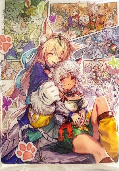 画像1: デッキホルダー『二人の追憶(ミストリナ、ラティカ』 (1)