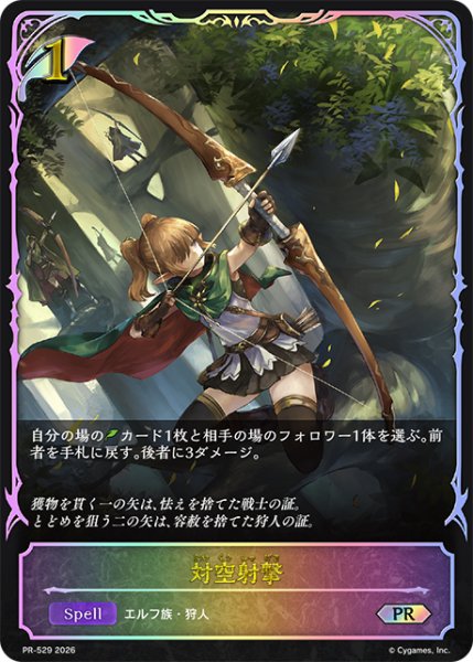 画像1: 【状態B】対空射撃PR/【エルフ】《PR-529》 (1)