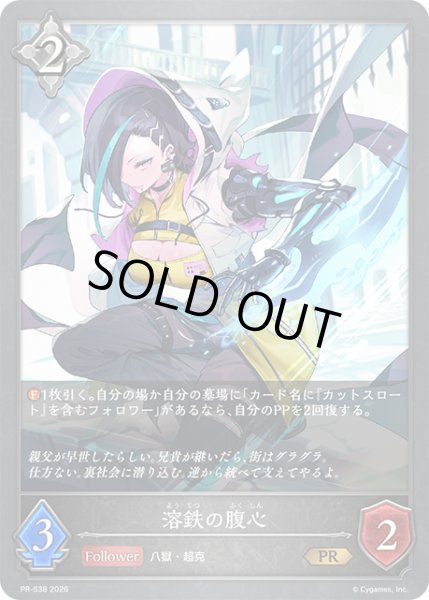 画像1: 溶鉄の腹心PR/【ニュートラル】《PR-538》 (1)