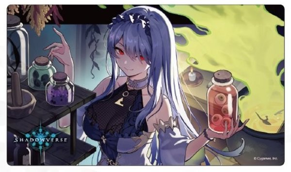 画像1: プレイマット 『オーダーシフト 応援イラストVer.(双魂の久遠・ケリドウェン)』 (1)