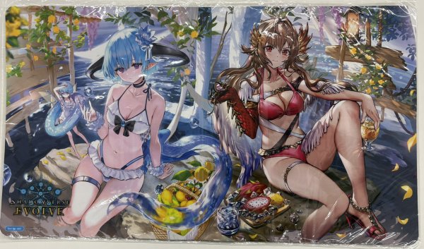 シーサイドメモリーズ プレイマット 非売品 シーサイド・メモリーズ フィルレイン&ガルミーユ プレイマット(海外版