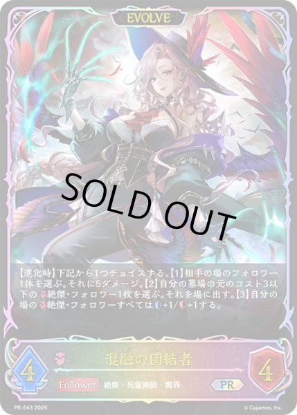 画像1: 混融の団結者PR[EVOLVE]/【ナイトメア】《PR-543》 (1)