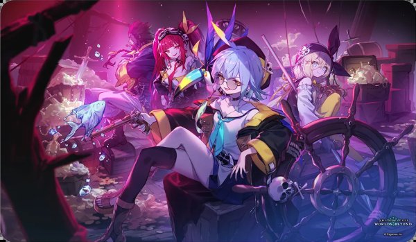 画像1: プレイマット『バルバロス(ホーム背景ver.)』 (1)