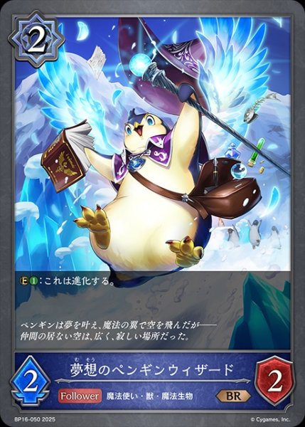 画像1: 夢想のペンギンウィザードBR/【ウィッチ】《BP16-050》 (1)