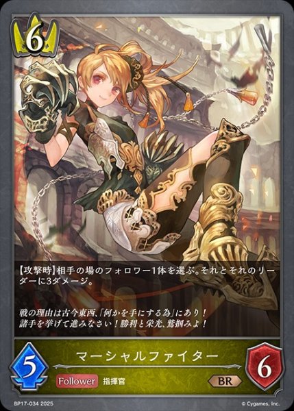 画像1: マーシャルファイターBR/【ロイヤル】《BP17-034》 (1)