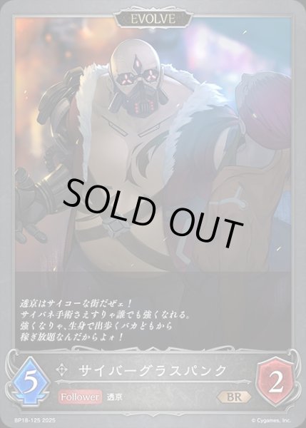 画像1: サイバーグラスパンク[EVOLVE]BR/【ニュートラル】《BP18-125》 (1)