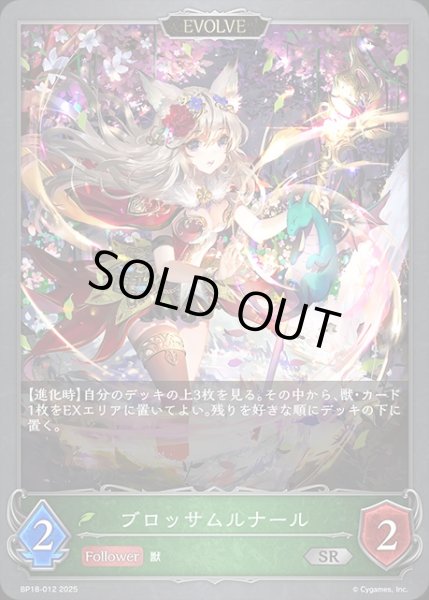 画像1: ブロッサムルナール[EVOLVE]SR/【エルフ】《BP18-012》 (1)