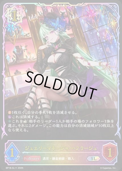 画像1: ジュエリーマネージャー・フラージュSL/【ウィッチ】《BP18-SL11》 (1)