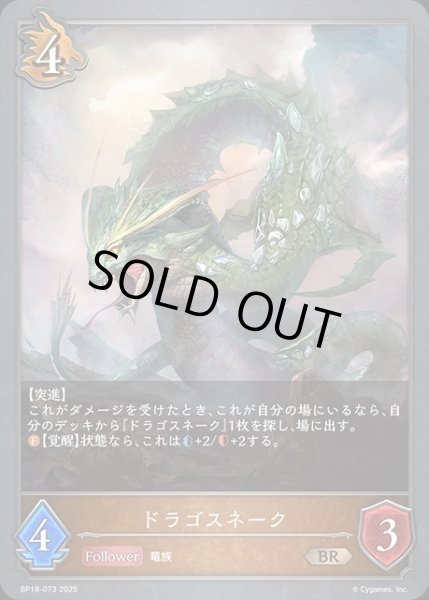 画像1: ドラゴスネークBR/【ドラゴン】《BP18-073》 (1)