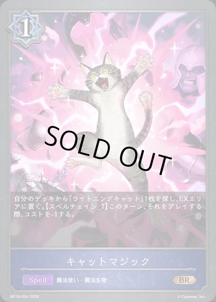 画像1: キャットマジックBR/【ウィッチ】《BP19-054》 (1)