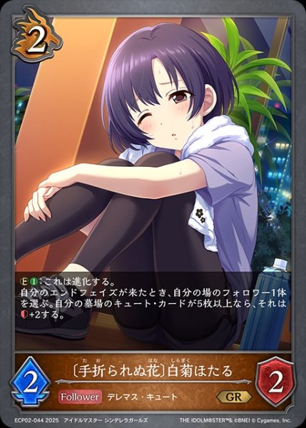 画像1: 〔手折られぬ花〕白菊ほたるGR/【ドラゴン】《ECP02-044》 (1)