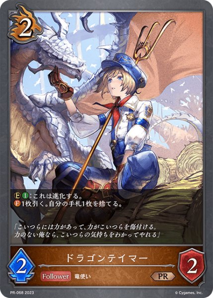画像1: ドラゴンテイマーPR/【ドラゴン】《PR-068》 (1)